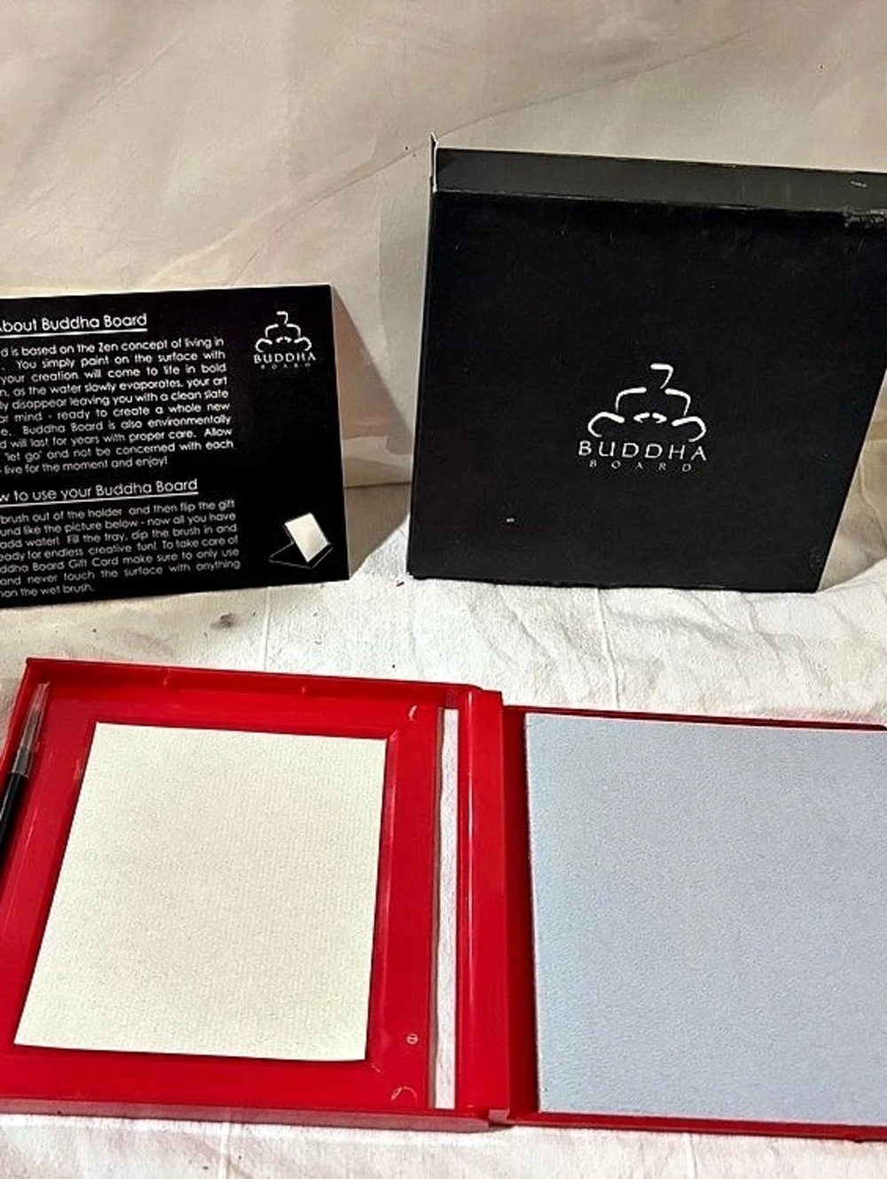 Buddha Board Mini Buddha Board Zen Painting Board Set Red